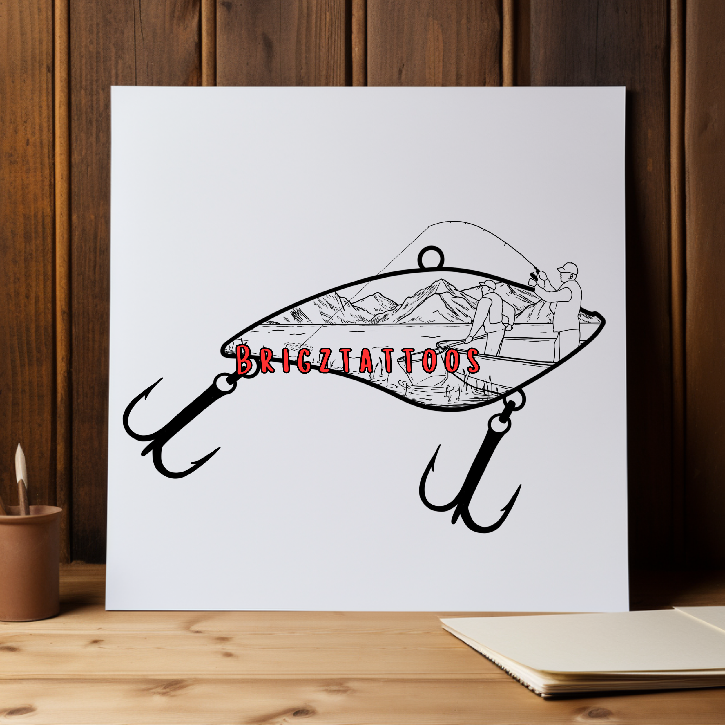 Fishing Fisherman – Brigz Tattoos